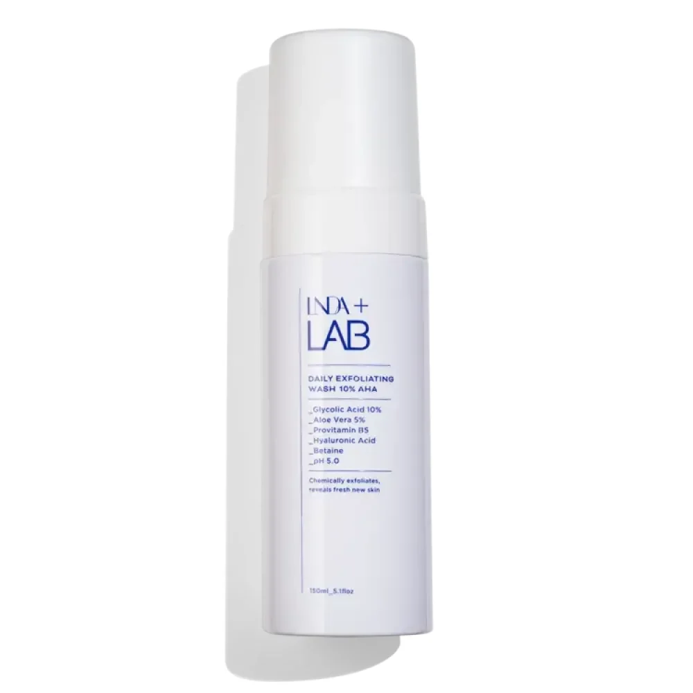 Daily Exfoliation Wash 10% AHA — LNDA+LAB